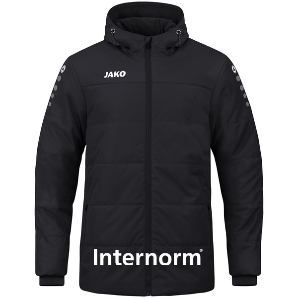 Coachjacke Team mit Kapuze 