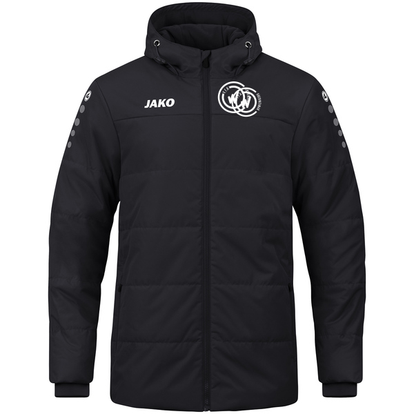 Coachjacke Team mit Kapuze 