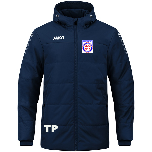 Coachjacke Team mit Kapuze 