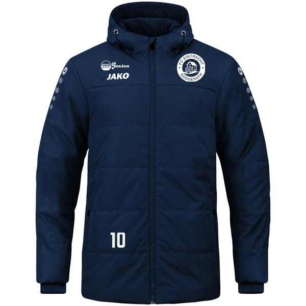 Coachjacke Team mit Kapuze 