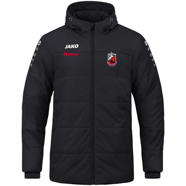 Coachjacke Team mit Kapuze 
