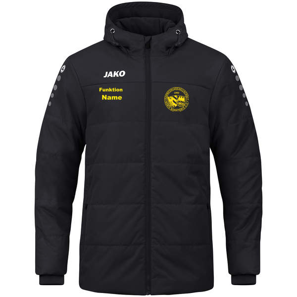Coachjacke Team mit Kapuze 