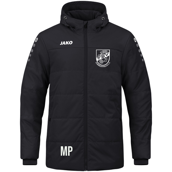 Coachjacke Team mit Kapuze 