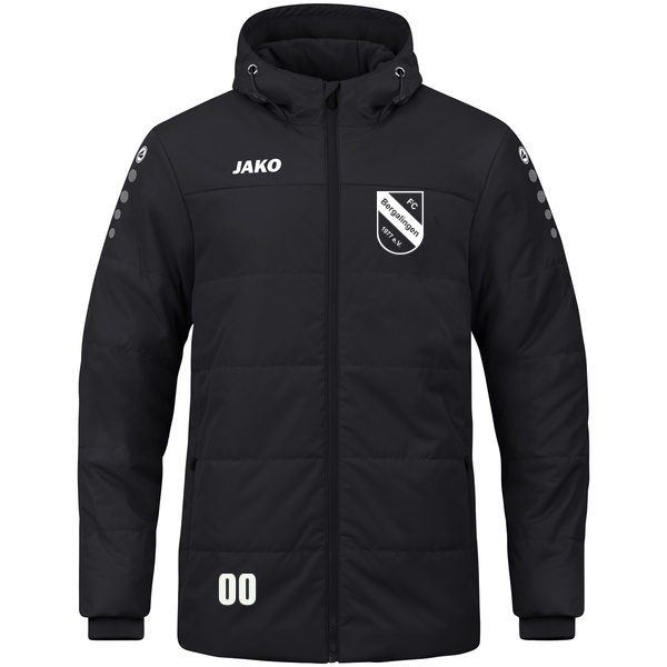 Coachjacke Team mit Kapuze 