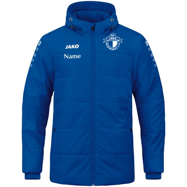 Coachjacke Team mit Kapuze 