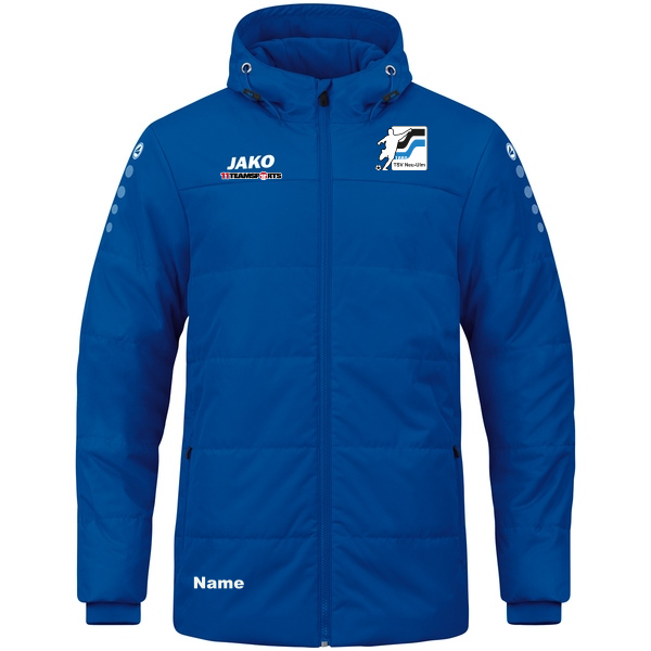 Coachjacke Team mit Kapuze 