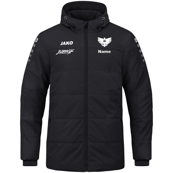 Coachjacke Team mit Kapuze 