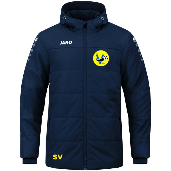 Coachjacke Team mit Kapuze 