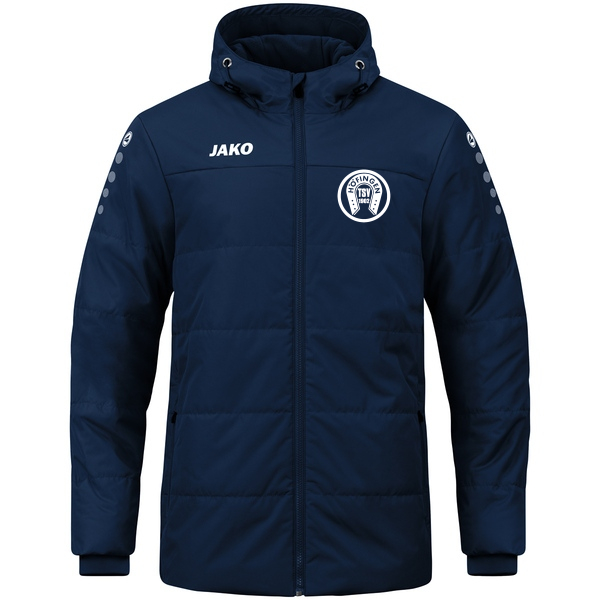 Coachjacke Team mit Kapuze 