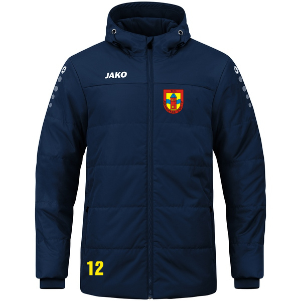 Coachjacke Team mit Kapuze 