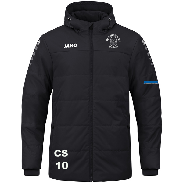 Coachjacke Team mit Kapuze 