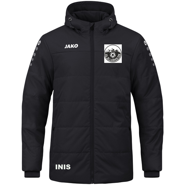 Coachjacke Team mit Kapuze 