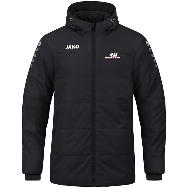 Coachjacke Team mit Kapuze 