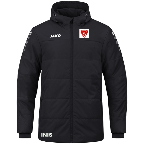 Coachjacke Team mit Kapuze 