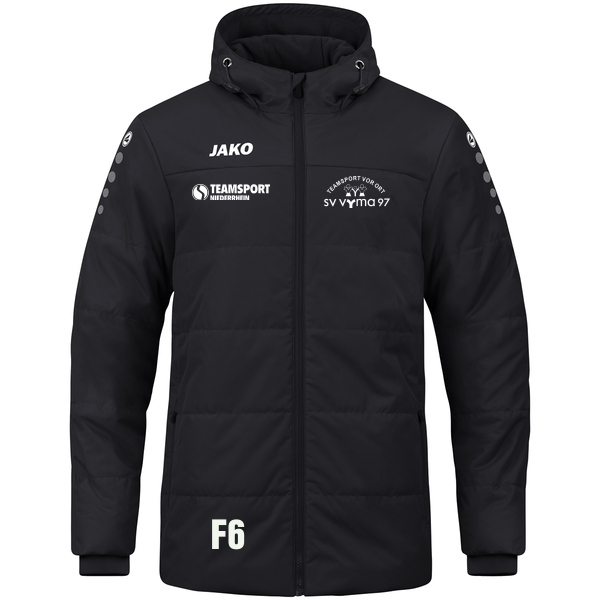 Coachjacke Team mit Kapuze 