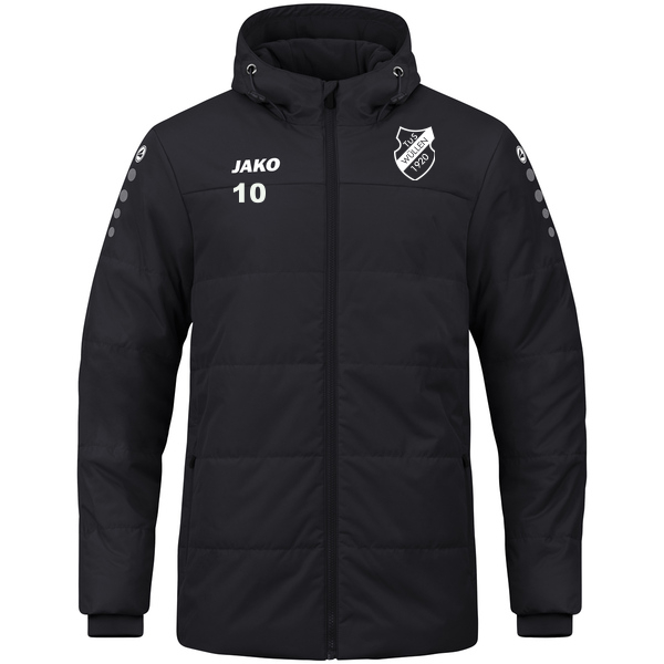 Coachjacke Team mit Kapuze 