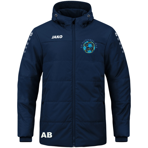 Coachjacke Team mit Kapuze 