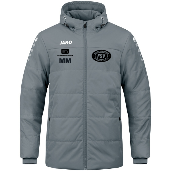 Coachjacke Team mit Kapuze 