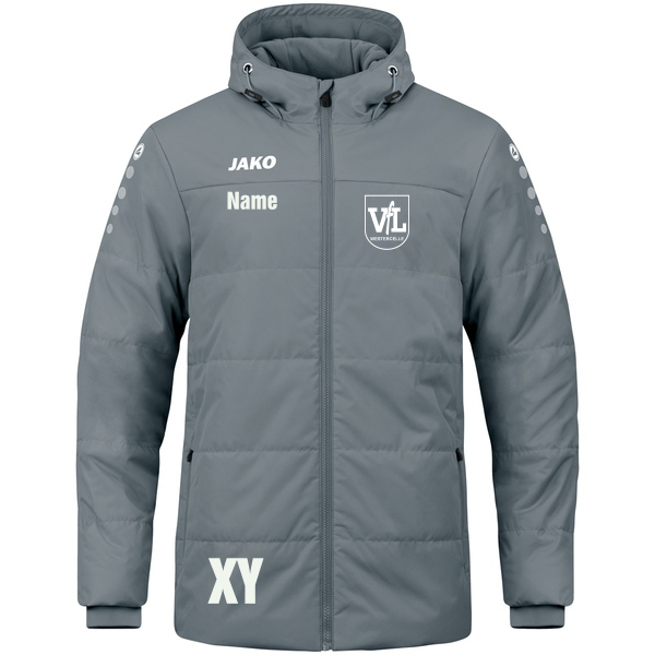 Coachjacke Team mit Kapuze 