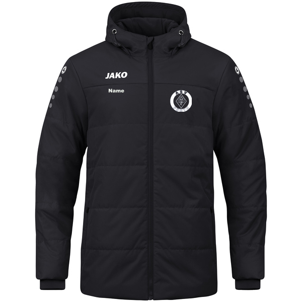 Coachjacke Team mit Kapuze 
