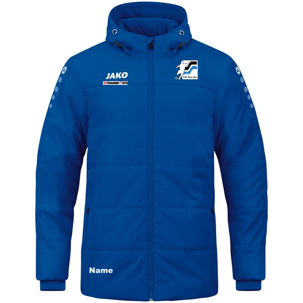 Coachjacke Team mit Kapuze 