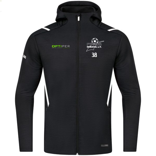 KinderFreizeitjacke Challenge mit Kapuze 