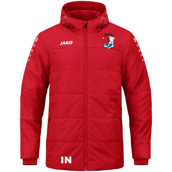Coachjacke Team mit Kapuze 