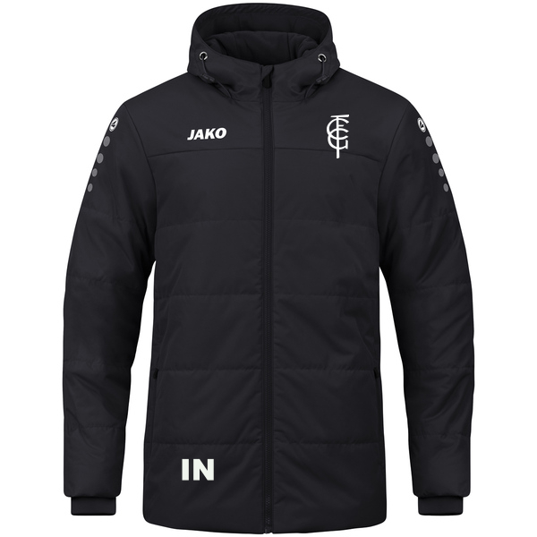 Coachjacke Team mit Kapuze 