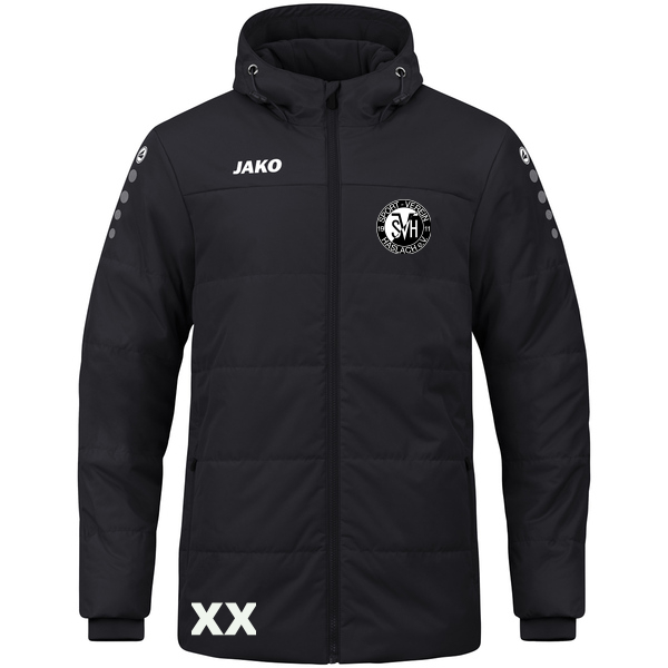 Coachjacke Team mit Kapuze 