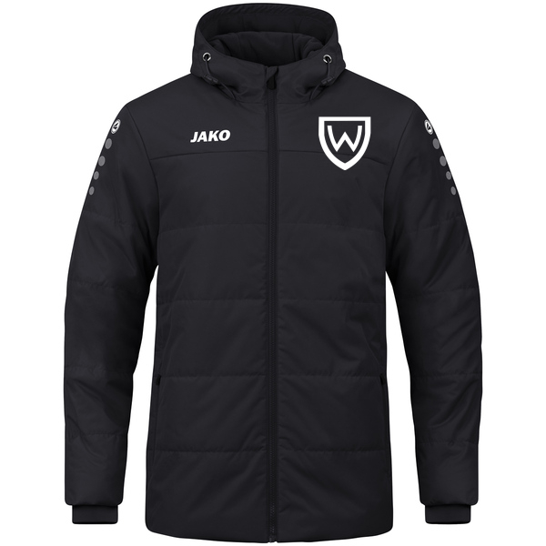 Coachjacke Team mit Kapuze 