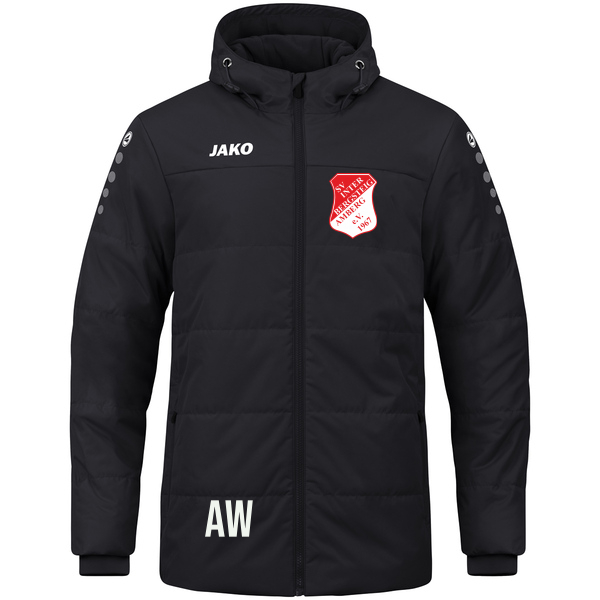 Coachjacke Team mit Kapuze 