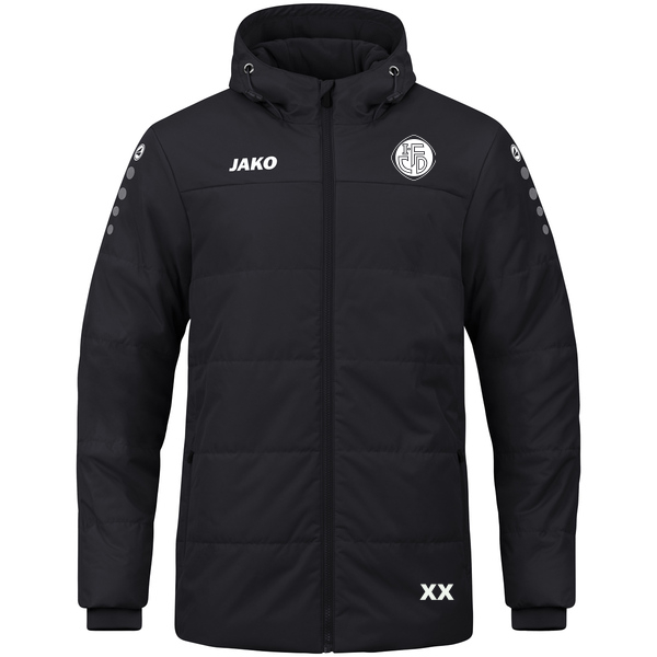 Coachjacke Team mit Kapuze 