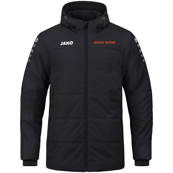 Coachjacke Team mit Kapuze 
