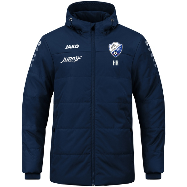 Coachjacke Team mit Kapuze 