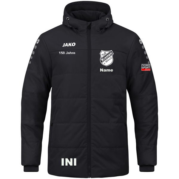 Coachjacke Team mit Kapuze 