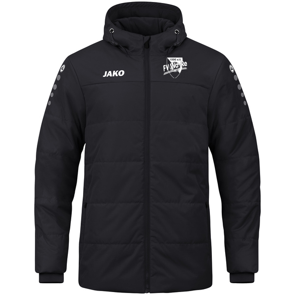 Coachjacke Team mit Kapuze 