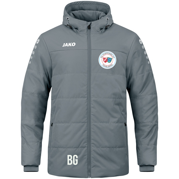 Coachjacke Team mit Kapuze 