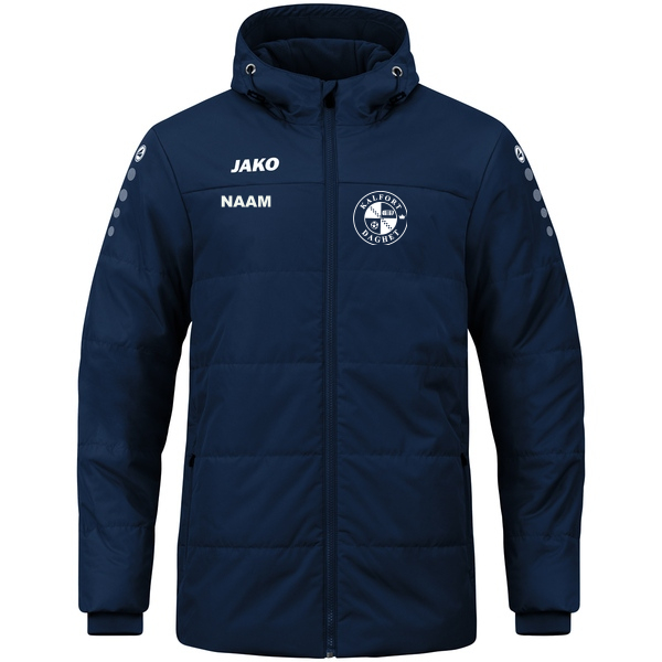 Coachvest Team met kap 