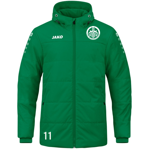 Coachjacke Team mit Kapuze 