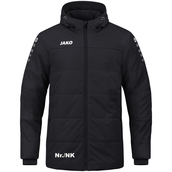 Coachjacke Team mit Kapuze 