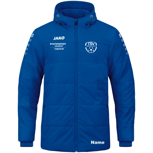 Coachjacke Team mit Kapuze 