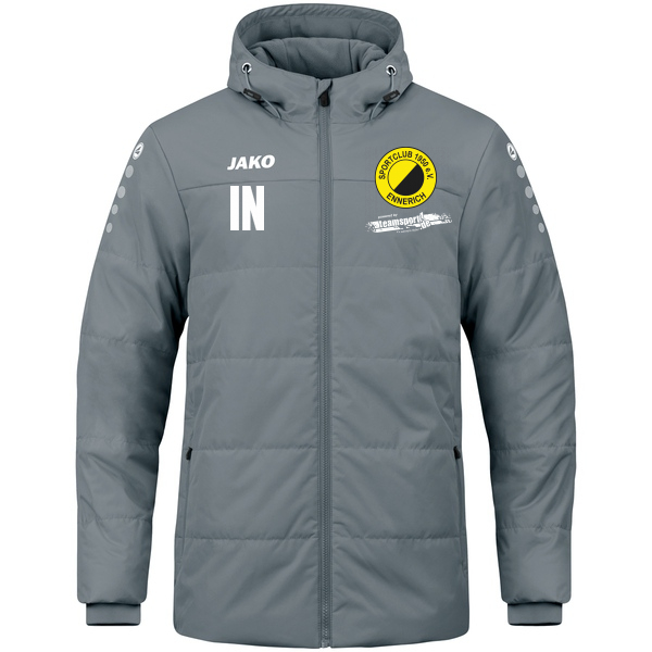 Coachjacke Team mit Kapuze 