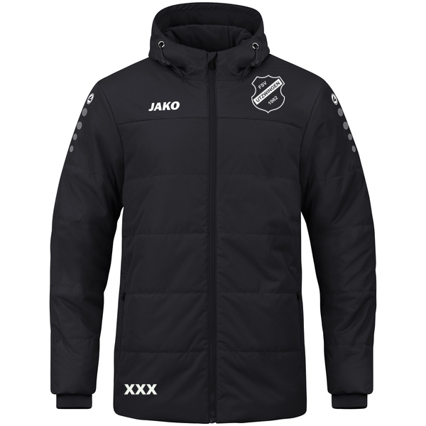 Coachjacke Team mit Kapuze 