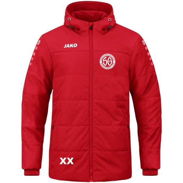 Coachjacke Team mit Kapuze 