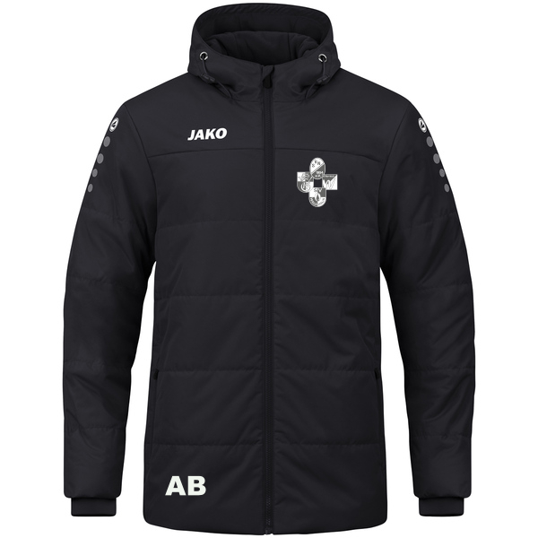 Coachjacke Team mit Kapuze 