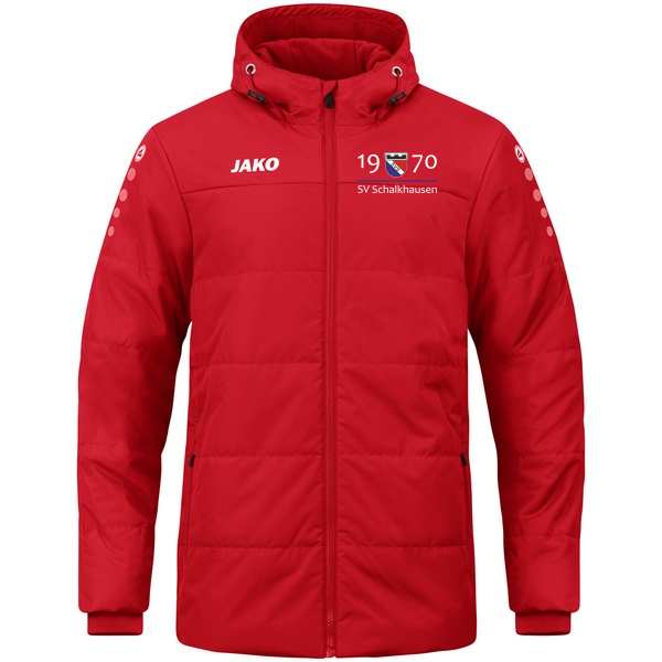 Coachjacke Team mit Kapuze 