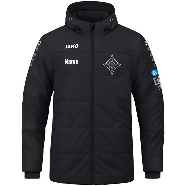 Coachjacke Team mit Kapuze 