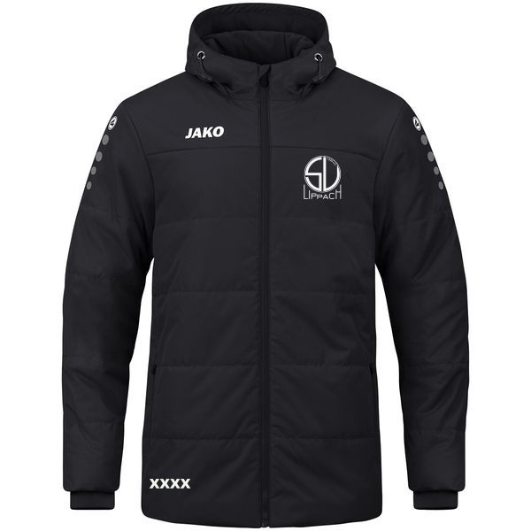 Coachjacke Team mit Kapuze 