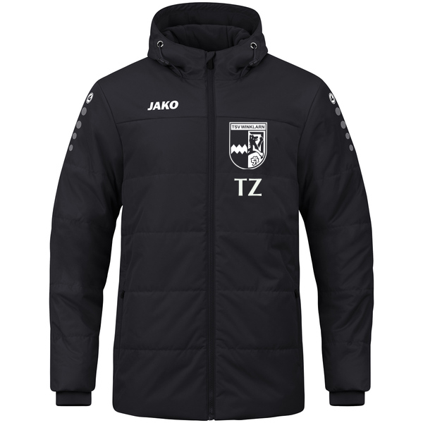Coachjacke Team mit Kapuze 