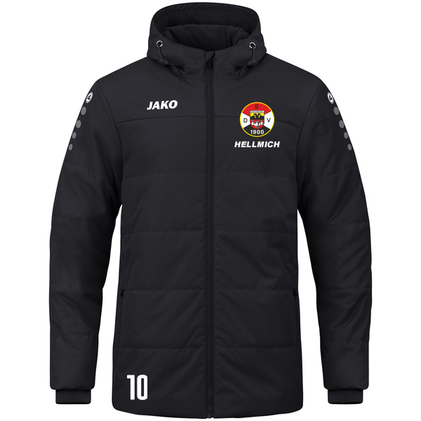 Coachjacke Team mit Kapuze 
